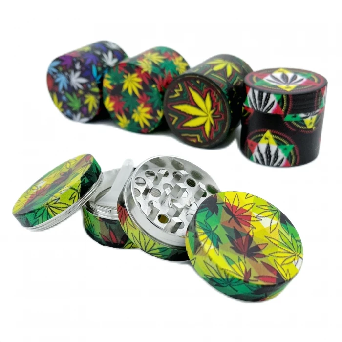 Full Body Weed Pictures Printed 4 Piece Herb Grinder D40mm 3 Full Body Weed Pictures Printed 4 Piece Herb Grinder D40mm