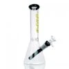 WEGE Ice Catcher Beaker Medium Full Glass Bong Black 25cm