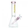 WEGE Ice Catcher Beaker Medium Full Glass Bong Pink 25cm 1 WEGE Ice Catcher Beaker Medium Full Glass Bong Pink 25cm -Glass Smoke Store wg125pk 1